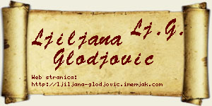 Ljiljana Glođović vizit kartica